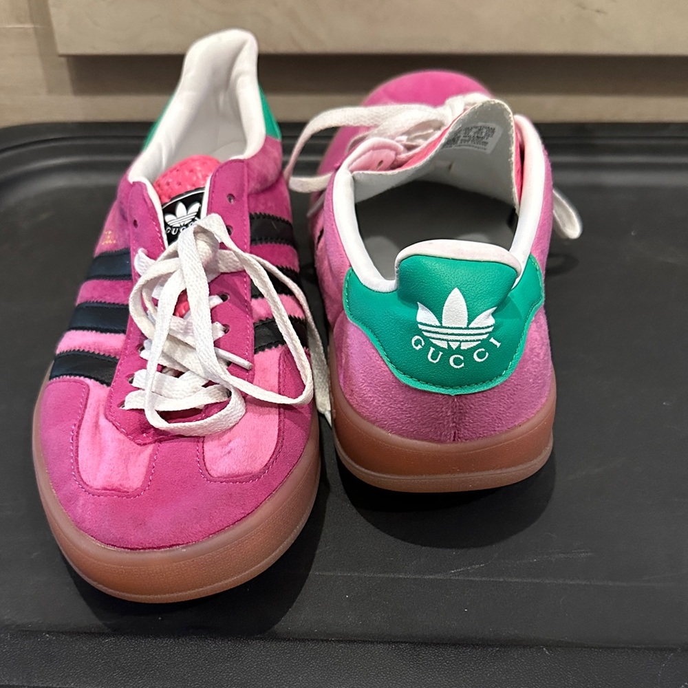 Gucci Pink and Green Women's Sneakers